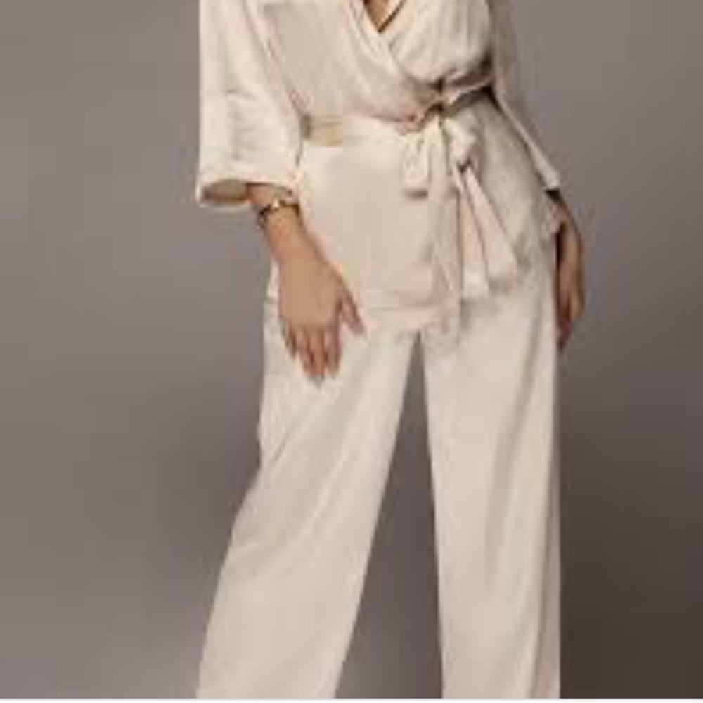 I S O JLUXLABEL Anne silk Pants - Picture 3 of 3